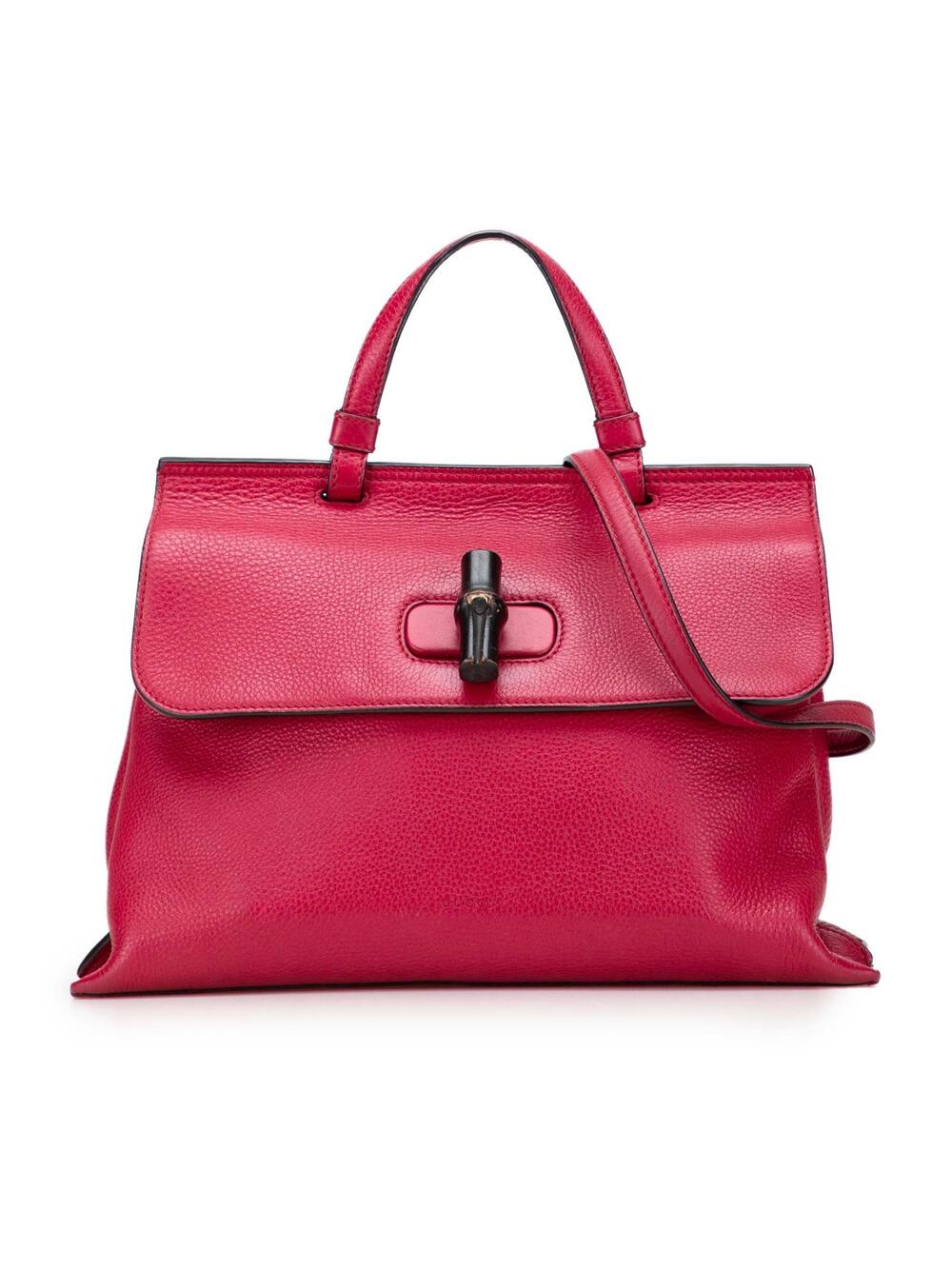 Gucci Medium Calfskin Bamboo Daily #341148G55B